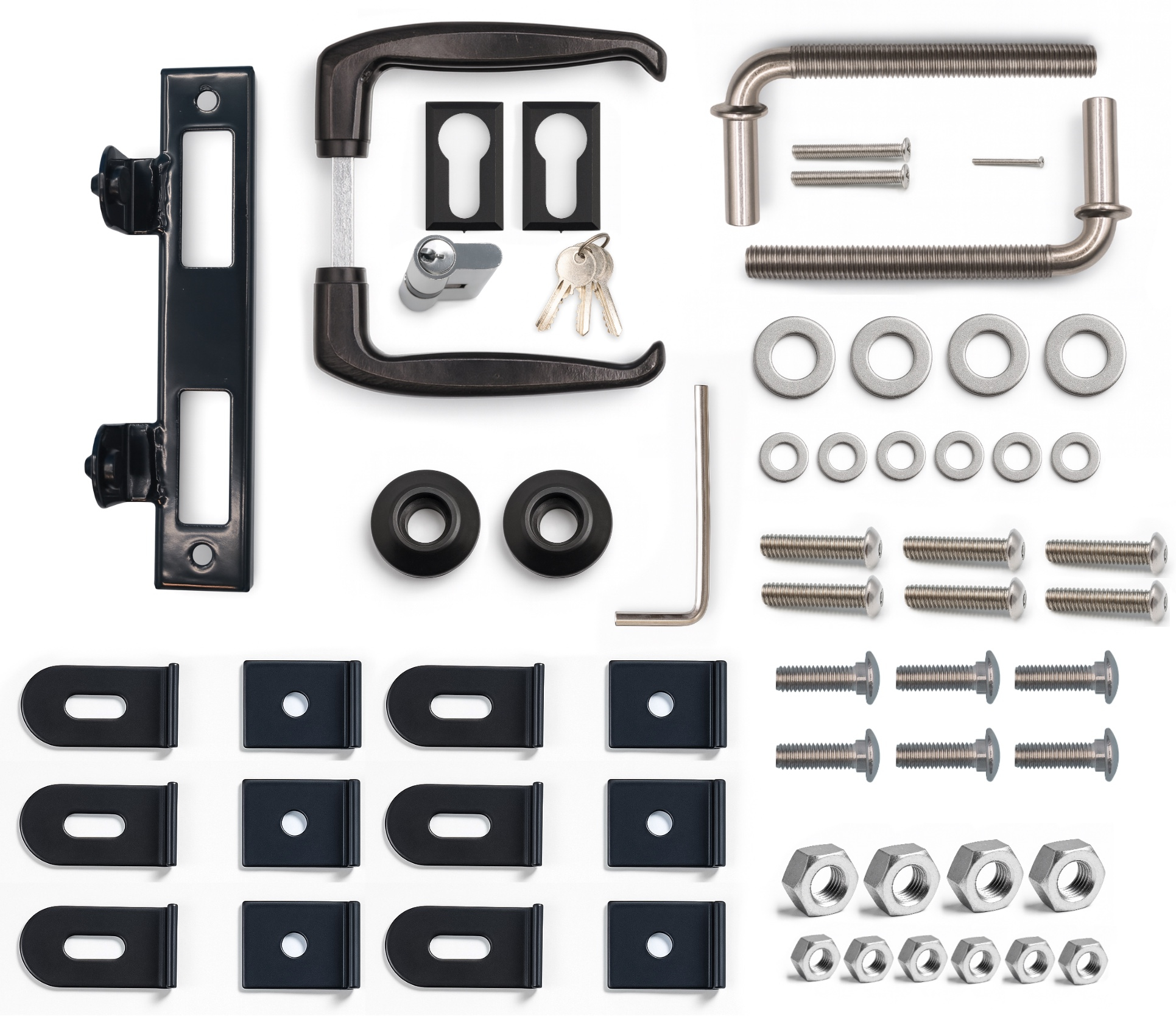 Gartentor zum Aufdübeln mit Klemmplättchen - Image 3