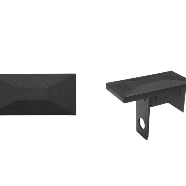 Kunststoff-Pfostenkappe 60/40 ohne Überstand