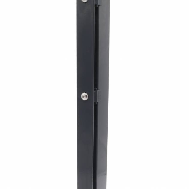 Zaunpfosten mit Abdeckleiste (Einbetonieren)