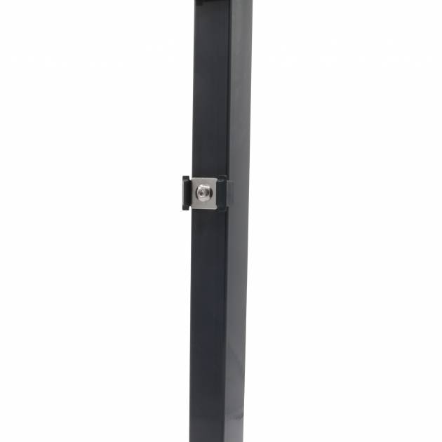 Zaunpfosten mit Klemmplättchen (Einbetonieren)