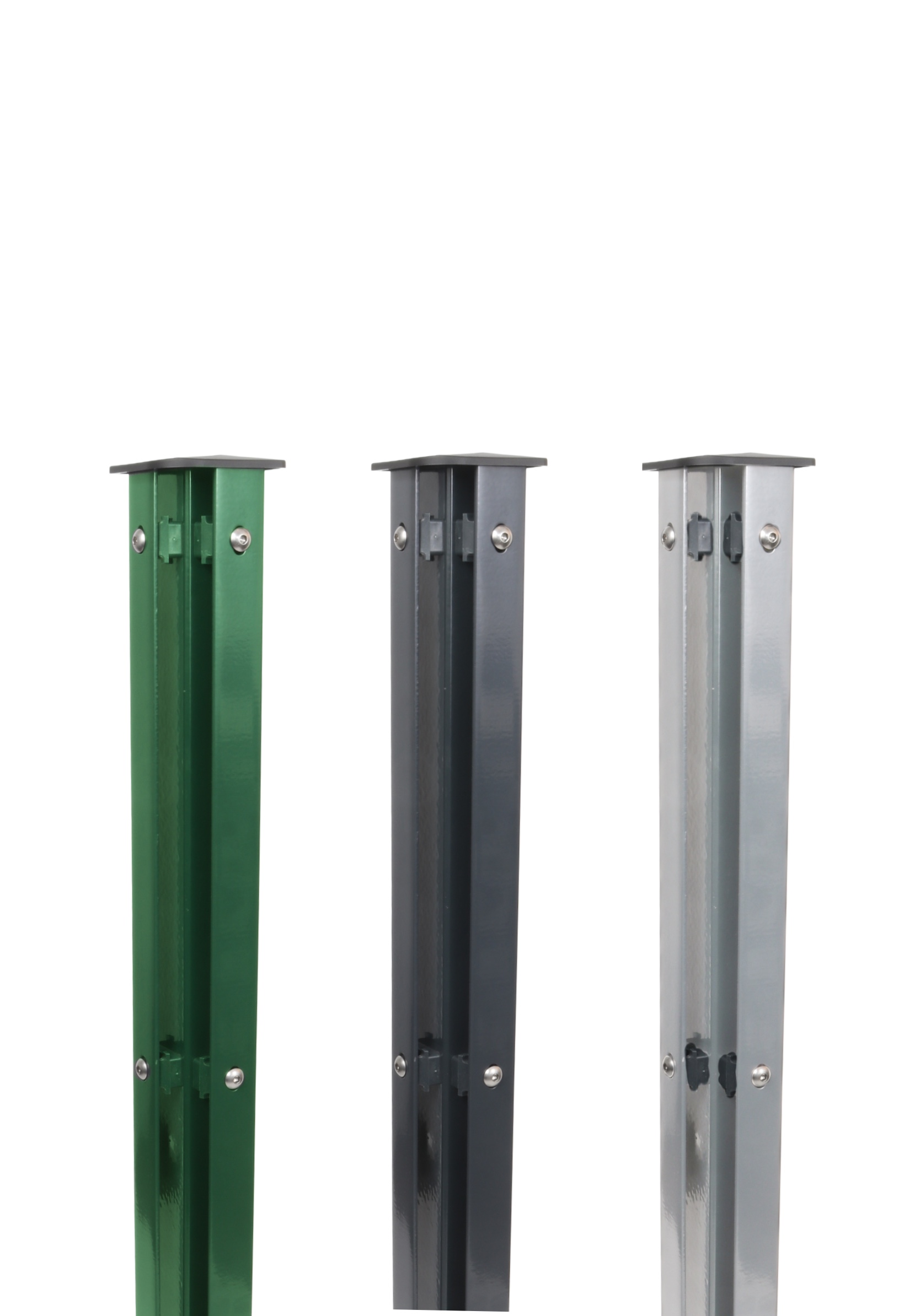 Eck-Zaunpfosten mit Abdeckleiste (Einbetonieren) - Image 5