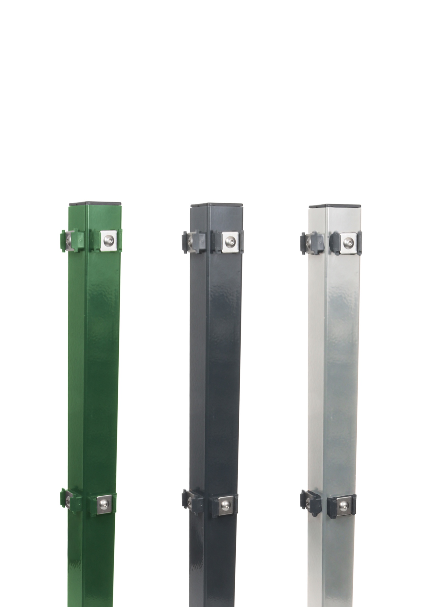 Eck-Zaunpfosten mit Klemmplättchen (Einbetonieren) - Image 5