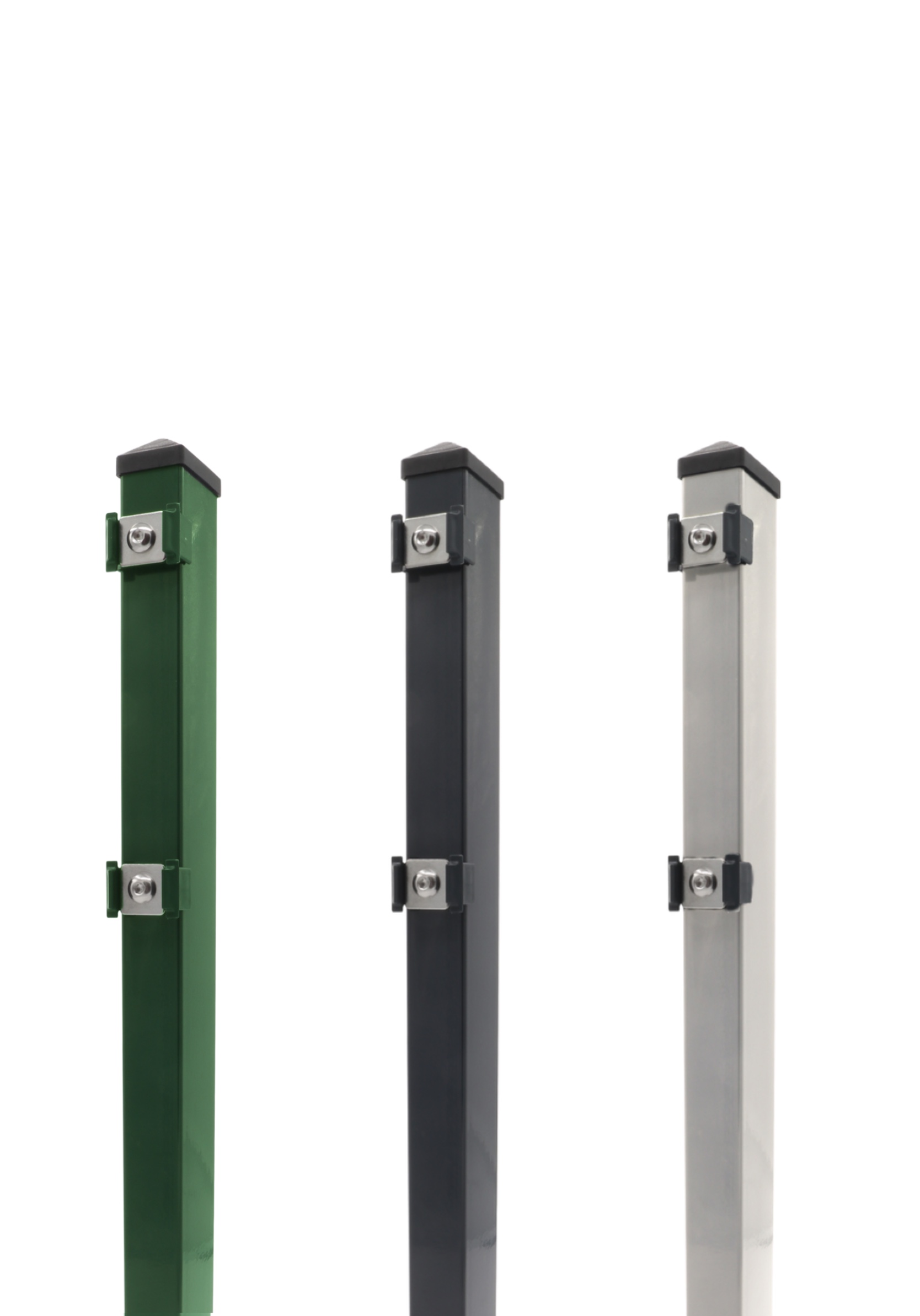 Zaunpfosten mit Klemmplättchen (Einbetonieren) - Image 5